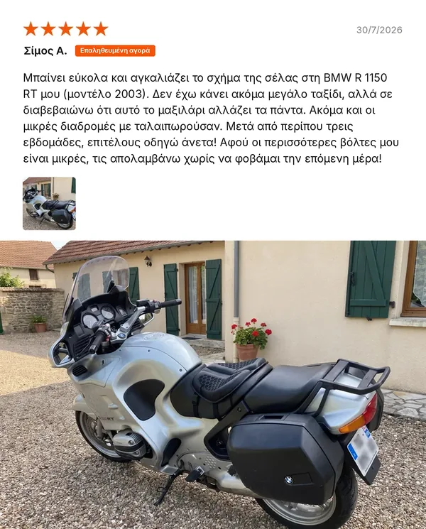 Επαληθευμένη κριτική πελάτη
